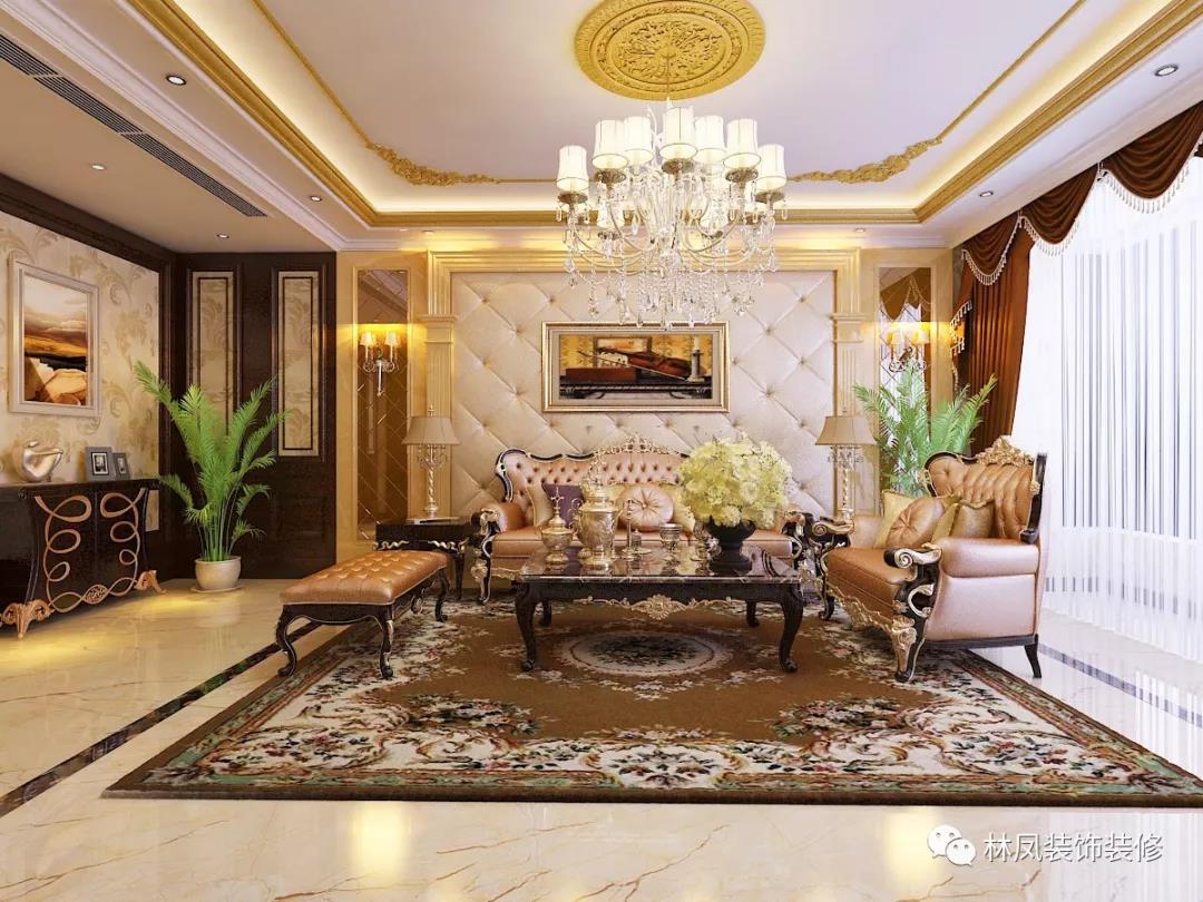 美式风格客厅装修效果图 美式风格客厅装修效果图