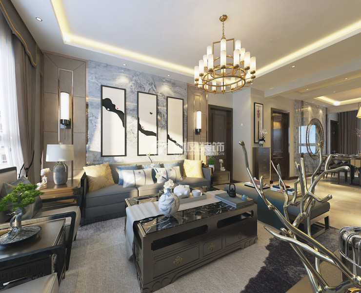 中式风格沙发背景 中式风格沙发背景