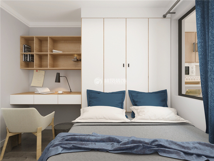 次卧效果图 次卧效果图