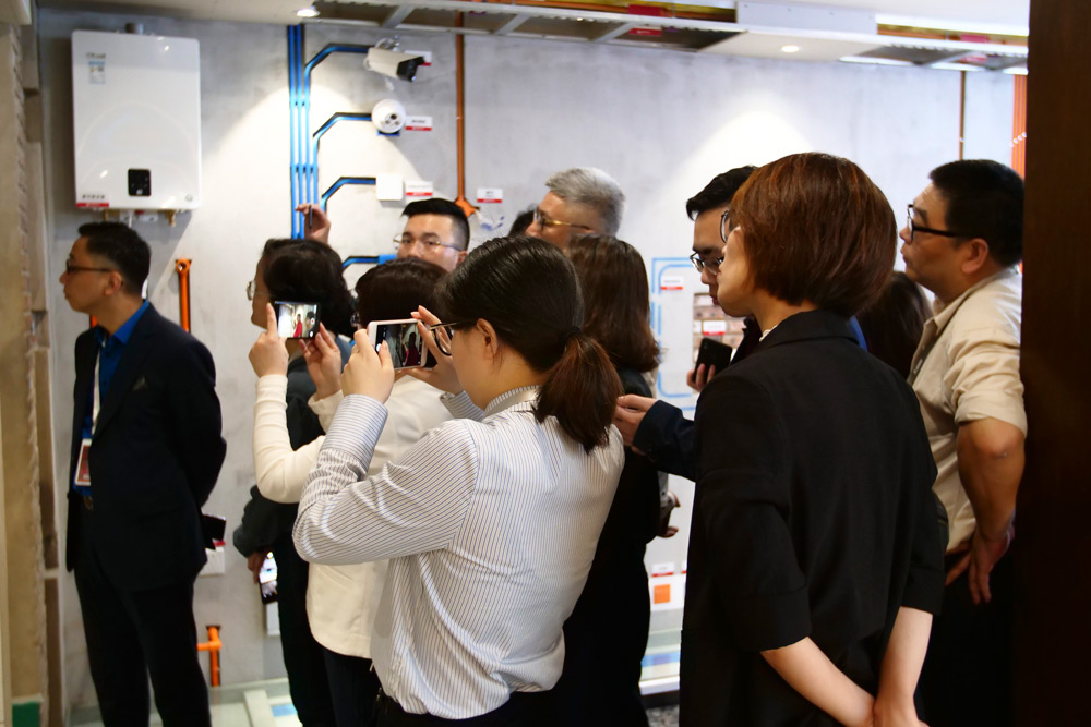 访问团参观林凤徽派精工馆