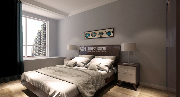 飘窗窗帘搭配效果图