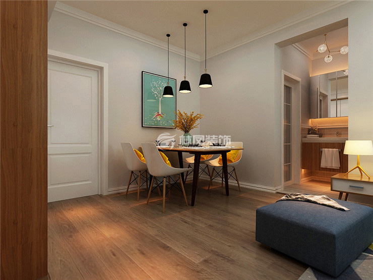林凤装饰小户型餐厅装修设计案例