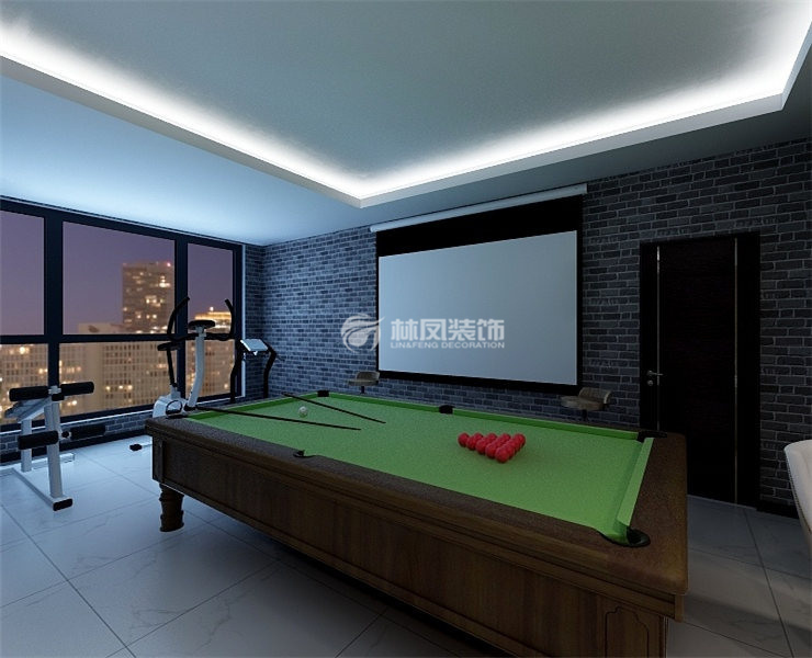 铁西美的时代城109㎡户型休闲区装修案例