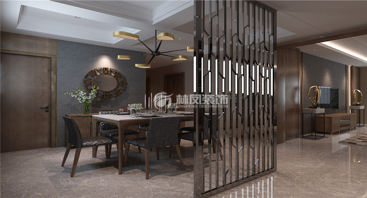 碧桂园银亿·大城印象120 ㎡户型玄关装修案例