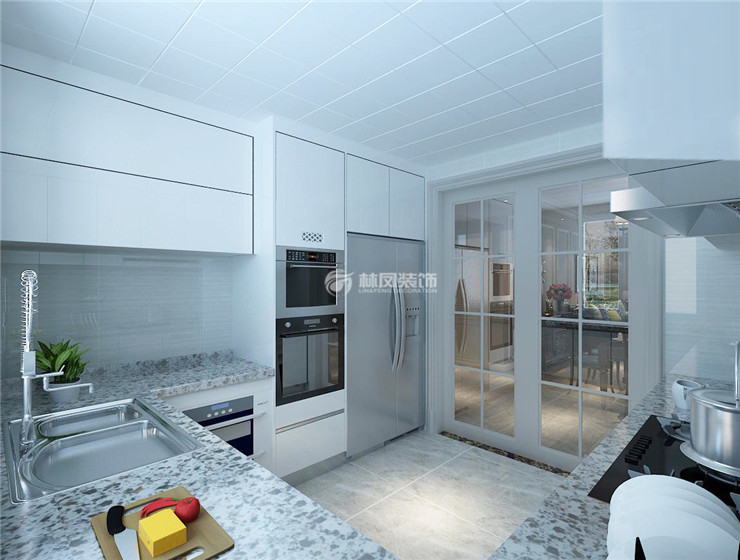 厨房推拉门装修效果图