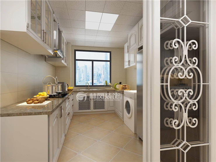 厨房装折叠门装修效果图