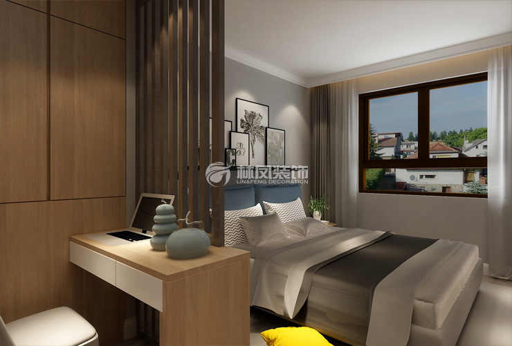 卧室隔断设计装修效果图