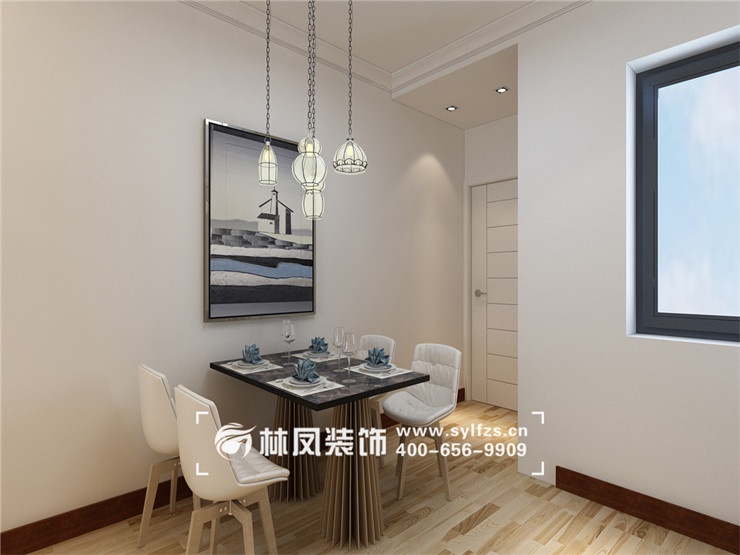 现代风格木质踢脚线设计装修效果图