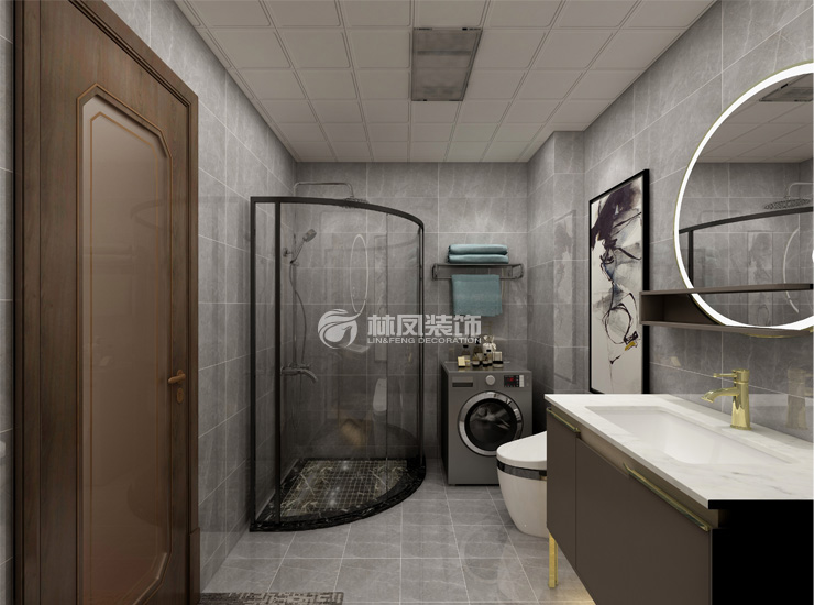 主卧卫生间装修效果图