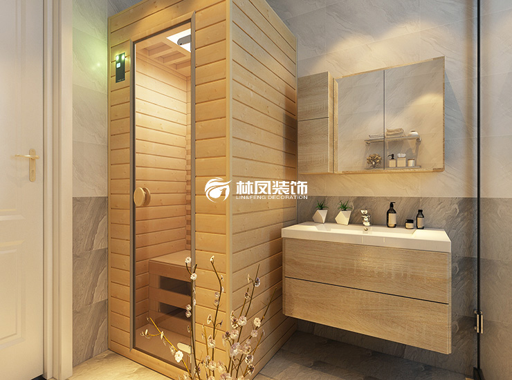 北欧风格卫生间镜柜设计装修效果图