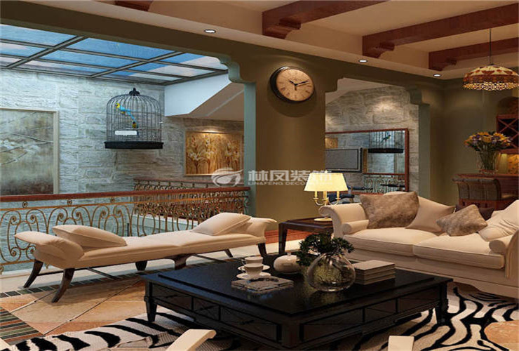 美式风格装修效果图