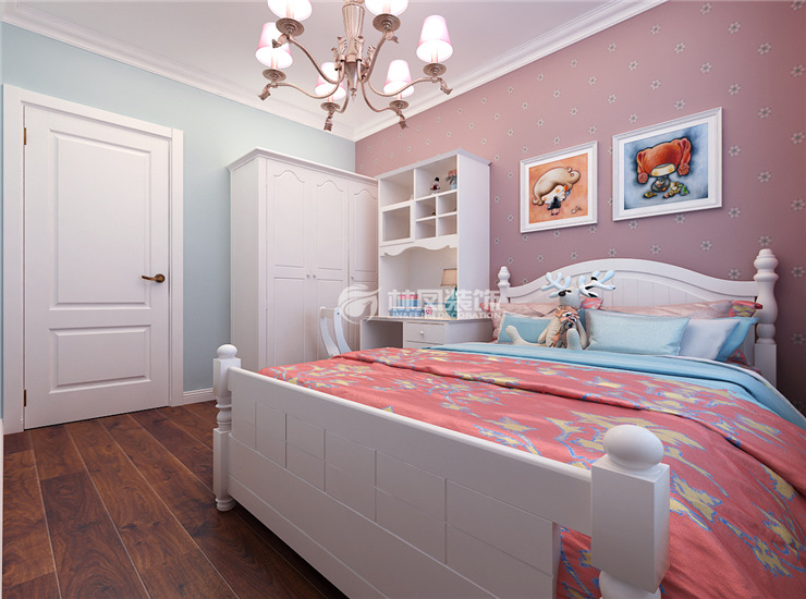 女儿房色彩搭配装修效果图