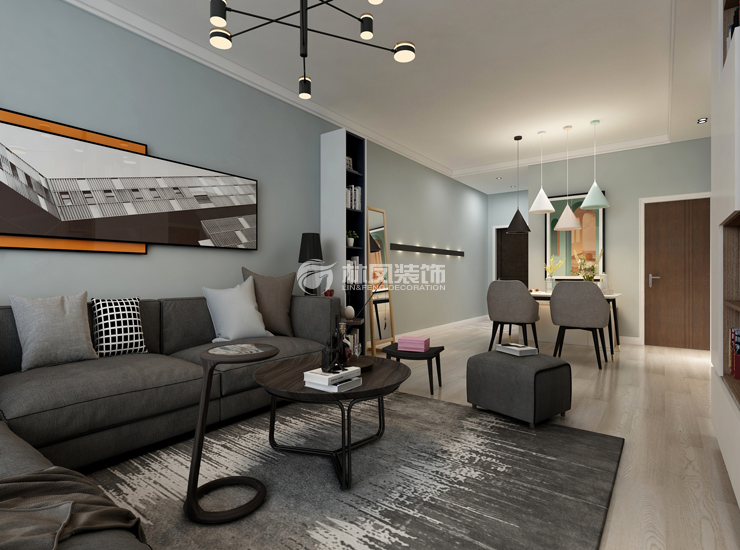 现代风格客厅装修效果图