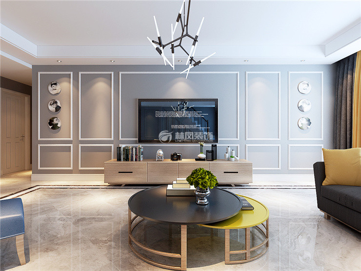 简欧客厅装修