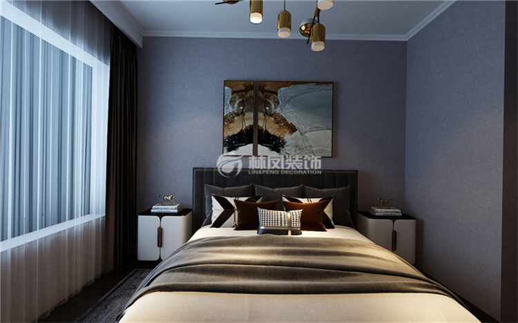 华润置地八号院轻奢风格效果图 