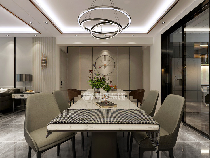 沈阳装修案例-黑白灰