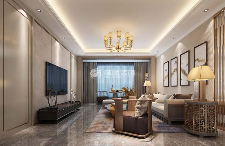 城建璞邸—新中式装修效果图