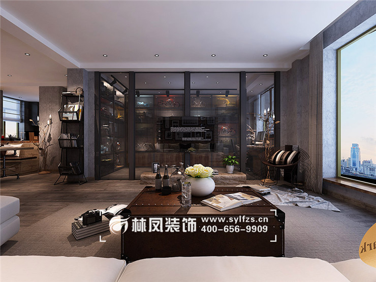  工业风装修效果图