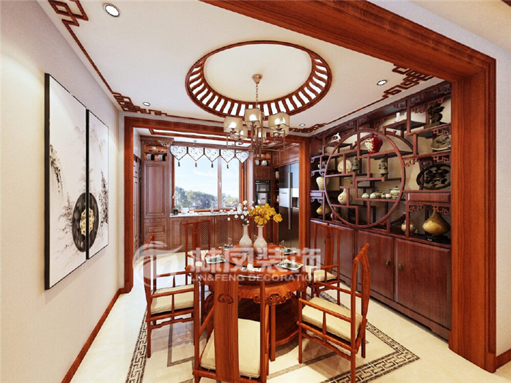 中式家装餐厅
