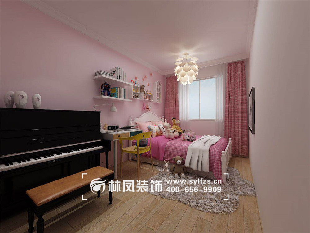 金辉湖畔里-108平现代风格-儿童房.jpg