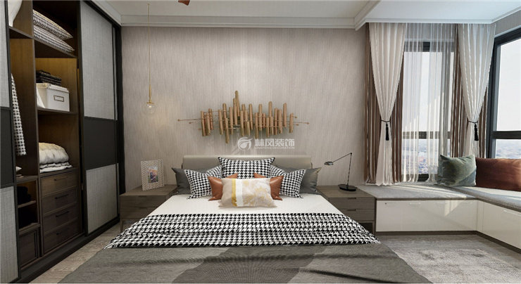 金水花城-120平-现代风格-主卧.jpg