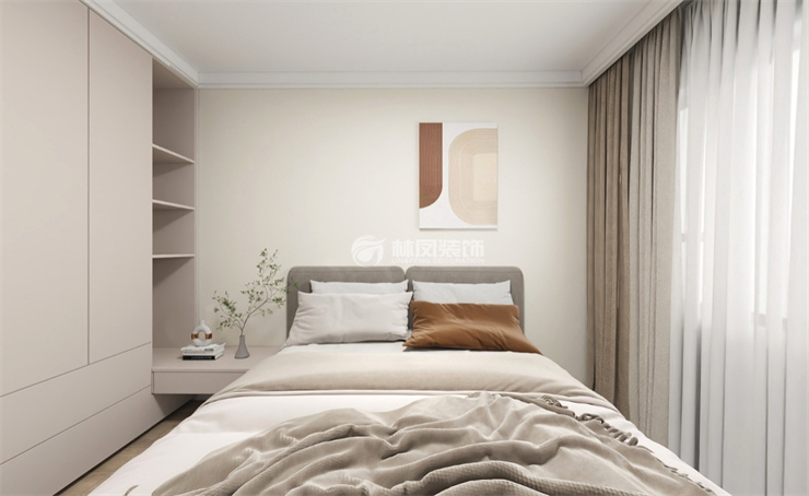 金地铁西檀府-105平-现代风格-卧室（2）.jpg