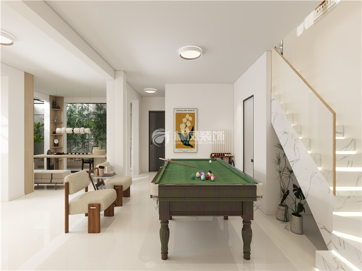 龙湖艳澜山-195平-现代风格-台球区.jpg