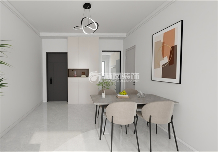 恒大绿洲-90平-现代风格-餐厅.jpg